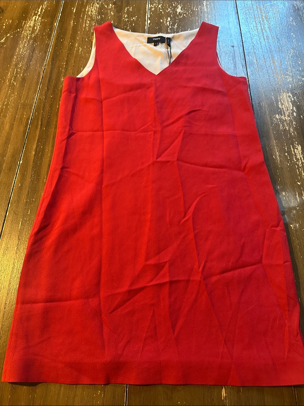 Theory v neck shift dress 4*